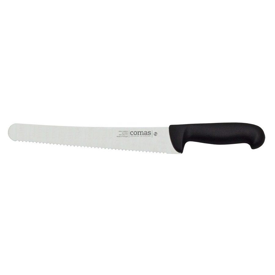 ΜΑΧΑΙΡΙ PASTRY & ΨΩΜΙΟΥ CARBON PROF.10084-25cm/BLACK - COMAS ΜΑΧΑΙΡΙ PASTRY & ΨΩΜΙΟΥ CARBON PROF.10084-25cm/BLACK - COMAS