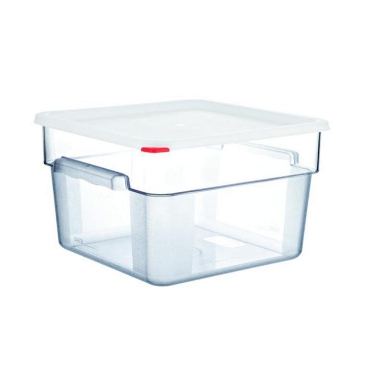 ΔΟΧΕΙΟ ΤΡΟΦΙΜΩΝ 12lt 285x285x210mm 91855 - ARAVEN