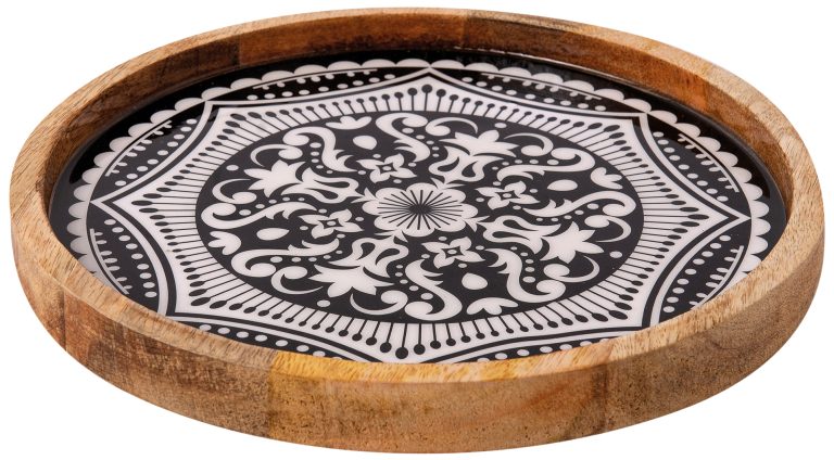 ΞΥΛΙΝΟ ΠΙΑΤΟ MOROCCO ΜΑΥΡΟ 25X2.5CM