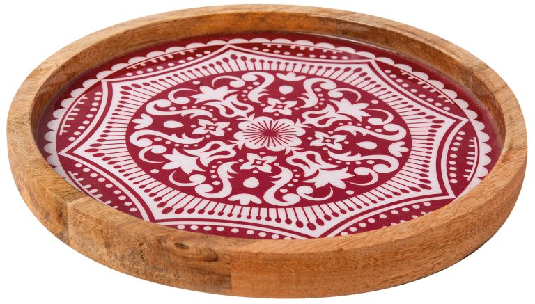 ΞΥΛΙΝΟ ΠΙΑΤΟ MOROCCO ΚΟΚΚΙΝΟ 25X2.5CM