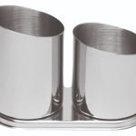 ΘΗΚΗ ΓΙΑ ΚΑΛΑΜΑΚΙΑ ΙΝΟΧ 2 ΘΕΣΕΩΝ