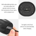 ΜΥΛΟΣ ΗΛΕΚΤΡΙΚΟΣ ΜΑΥΡΟΣ ABS ΕΠΑΝΑΦΟΡΤΙΖΟΜΕΝΟΣ USB-C 25W ΧΩΡΗΤΙΚΟΤΗΤΑΣ 70 ML - Image 4