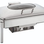 ΜΠΑΙΝ ΜΑΡΙ GN 1/1 ΜΕ ΥΔΡΑΥΛΙΚΟ ΚΑΠΑΚΙ ΚΑΙ ΓΥΑΛΙΝΟ ΠΑΡΑΘΥΡΟ