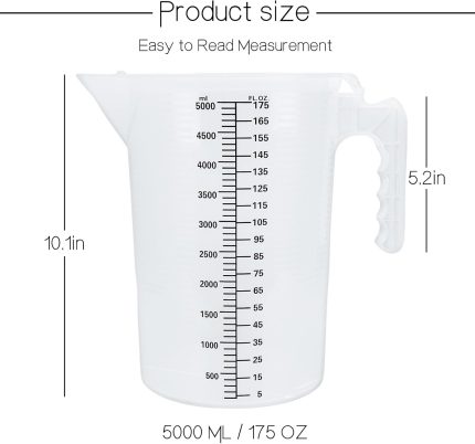 ΚΑΝΑΤΑ ΔΟΣΟΜΕΤΡΗΤΗΣ ΜΕΖΟΥΡΑΣ ΥΓΡΩΝ 5000ML PP