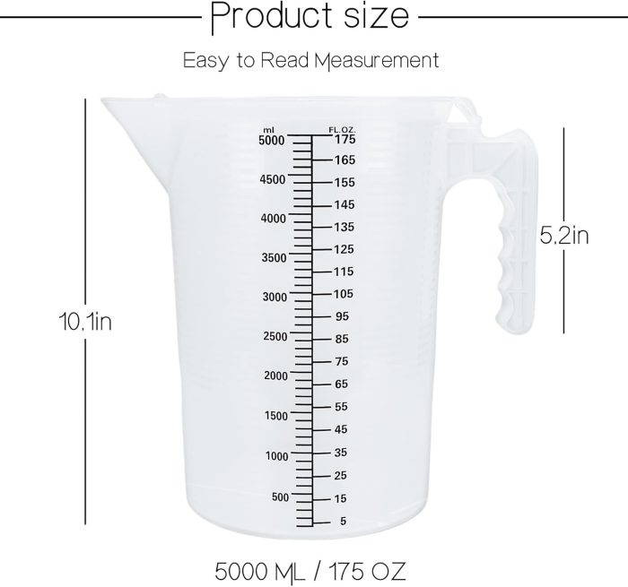 ΚΑΝΑΤΑ ΔΟΣΟΜΕΤΡΗΤΗΣ ΜΕΖΟΥΡΑΣ ΥΓΡΩΝ 5000ML PP