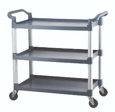 ΤΡΟΛΛΕΪ ΑΛΟΥΜ 3 ΠΛΑΣΤ ΡΑΦΙΑ 83x42x96CM