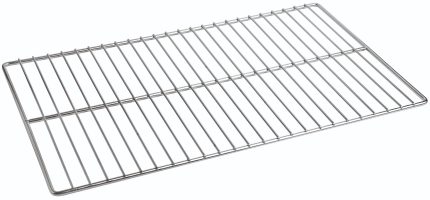 ΣΧΑΡΑ ΤΡΟΛΛΕΪ - ΦΟΥΡΝΟΥ GN 2/1 65x53 CM INOX