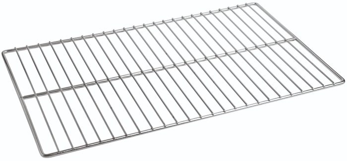 ΣΧΑΡΑ ΤΡΟΛΛΕΪ - ΦΟΥΡΝΟΥ GN 2/1 65x53 CM INOX