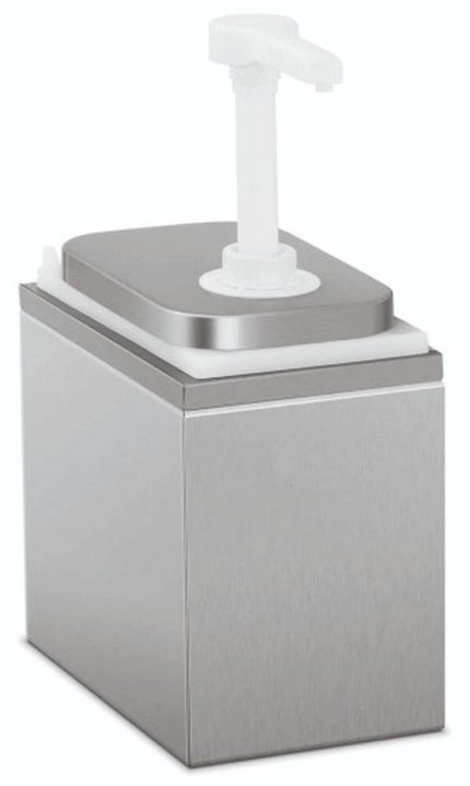 ΔΙΑΝΕΜΗΤΗΣ ΜΟΝΟΣ 2L ΙΝΟΧ ΜΕ PP ΤΡΟΜΠΑ 13x25x33 CM
