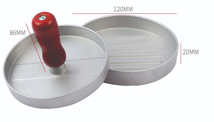 ΠΡΕΣΑ ΓΙΑ ΜΠΙΦΤΕΚΙΑ Ø 12 x 8 CM ΑΛΟΥΜΙΝΙΟΥ