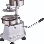 ΜΗΧΑΝΗ ΠΡΕΣΑΣ ΜΕ ΜΟΧΛΟ ΓΙΑ ΜΠΙΦΤΕΚΙΑ Ø 13 CM ΙΝΟΧ 33x25x30 CM