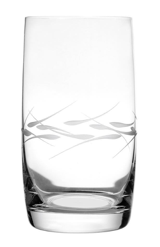 ΠΟΤΗΡΙ ΣΩΛΗΝΑ 380ml ΣΚΑΛΙΣΜΑ DAFNE - CRYSTALEX