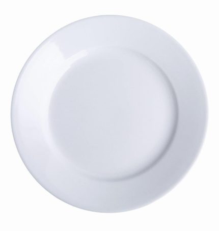 ΠΙΑΤΟ ΡΗΧΟ Φ20.8cm ΛΕΥΚΟ WIDE RIM - ORIANA FERELLI®