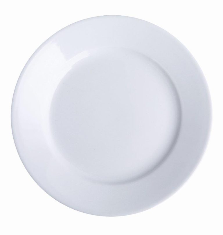 ΠΙΑΤΟ ΡΗΧΟ Φ20.8cm ΛΕΥΚΟ WIDE RIM - ORIANA FERELLI®