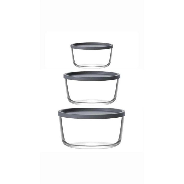ΣΕΤ 3 τεμ. ΦΑΓΗΤΟΔΟΧΕΙΑ ROUND Φ110/ 144/ 173mm - 380/800/1490ml - LAV