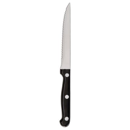 ΜΑΧΑΙΡΙ STEAK 12CM ΟΔΟΝΤΩΤΟ ΜΕ ABS ΜΑΥΡΗ ΛΑΒΗ