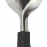 ΣΠΑΤΟΥΛΑ SCOOP ΠΑΓΩΤΟΥ ΙΝΟΧ 18/10 ΜΕ ΜΑΥΡΟ ΧΕΡΙ