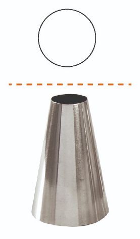ΜΥΤΗ ΚΟΡΝΕ 2ΜΜ ΜΕ ΟΜΑΛΑ ΧΕΙΛΗ 18/10 CUTLERY PRO