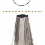 ΜΥΤΗ ΚΟΡΝΕ 10ΜΜ ΜΕ ΟΜΑΛΑ ΧΕΙΛΗ 18/10 CUTLERY PRO