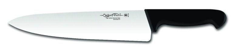ΜΑΧΑΙΡΙ ΣΕΦ 20 CM  ΜΕ ΦΑΡΔΙΑ ΛΑΜΑ ΚΑΙ ΜΑΥΡΗ ΛΑΒΗ CUTLERY PRO
