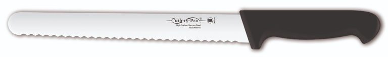 ΜΑΧΑΙΡΙ  30 CM ΟΔΟΝΤΩΤΟ ΜΑΥΡΗ ΛΑΒΗ CUTLERY PRO