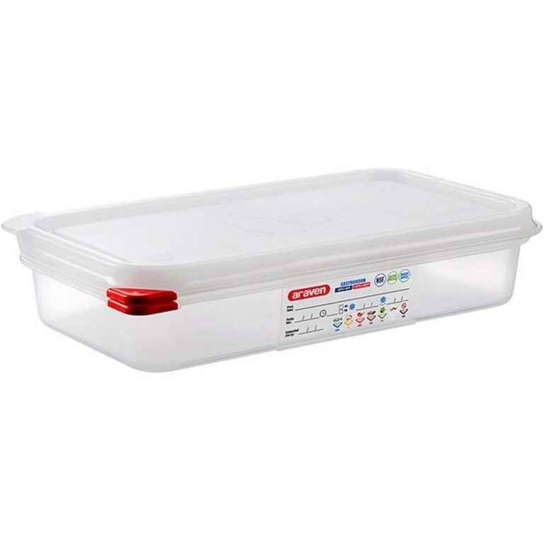 ΑΕΡΟΣΤΕΓΕΣ ΔΟΧΕΙΟ ΤΡΟΦΙΜΩΝ GN 1/3 2.5lt 325x176x65mm HERMETICOS 03029 - ARAVEN