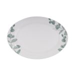 ΠΙΑΤΕΛΑ ΟΒΑΛ 30x22cm GREEN LEAF-ARIA - EATON