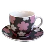 ΣΕΤ 6τεμ. ΦΛΙΤΖΑΝΙΑ ΚΑΦΕ 90cc DAISY-PURPLE DG08-0209/B - Max.Home®