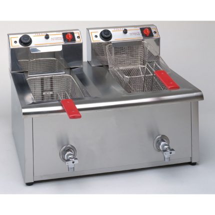 Φριτέζα διπλή F1001 2x8Lt