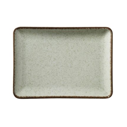ΠΙΑΤΕΛΑ 18x13cm TAN-P03/GREEN - KUTAHYA PORSELEN