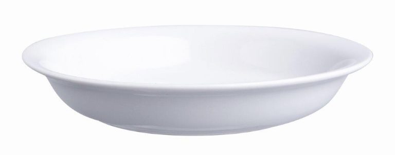 ΠΙΑΤΟ ΒΑΘΥ Φ21.3cm ΛΕΥΚΟ SLIM RIM - ORIANA FERELLI®