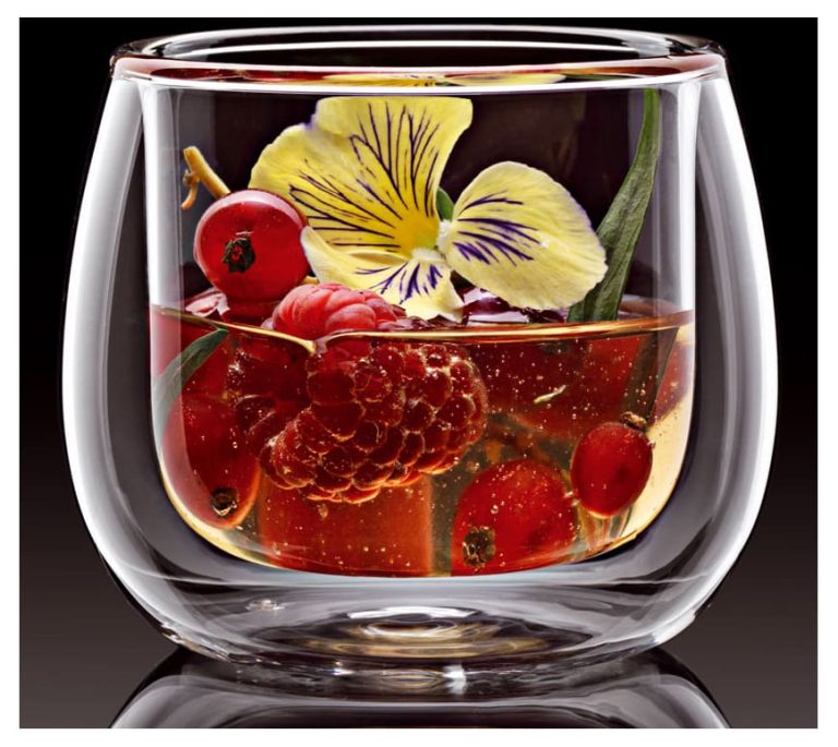 ΣΕΤ ΠΟΤΗΡΙΩΝ 2 ΤΕΜΑΧΙΩΝ 11CL BOROSILICATE ΔΙΠΛΟΤΟΙΧΑ 6 CM | 6