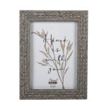 ΦΩΤΟΓΡΑΦΟΘΗΚΗ 15x20cm ΣΥΝΘΕΤΙΚΗ 78959-GREY - Oriana Ferelli®