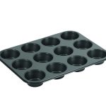 MUFFINS ΦΟΡΜΑ ΑΝΤΙΚΟΛΛΗΤΙΚΗ 12 θέσεων 38x26x3cm SELECT 800023 - FISKO