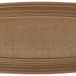 ΠΙΑΤΕΛΑ ΟΒΑΛ HELIX KALDI 30Χ16 CM BYBONE