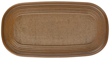ΠΙΑΤΕΛΑ ΟΒΑΛ HELIX KALDI 30Χ16 CM BYBONE