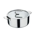 ΚΑΤΣΑΡΟΛΑ με ΚΑΠΑΚΙ Φ20x9.5cm - 2.9lt ΑΝΟΞEIΔΩΤΗ 18/8 SIGMA BGMP-1665 - BERGNER