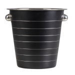 ΣΑΜΠΑΝΙΕΡΑ INOX ΡΑΒΔΩΤΗ 21X21 CM ΜΑΥΡΗ