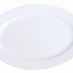 ΠΙΑΤΕΛΑ ΟΒΑΛ 30x20.4cm ΛΕΥΚΗ HORECA/ACCES. - ORIANA FERELLI®