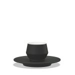 ΠΙΑΤΑΚΙ ΦΛΥΤΖΑΝΙΟΥ ΚΑΠΟΥΤΣΙΝΟ/ΣΟΚΟΛΑΤΑΣ LUNIK 16CM ΜΑΥΡΟ ΜΑΤ PRESTIGE ΠΟΡΣΕΛΑΝΗΣ