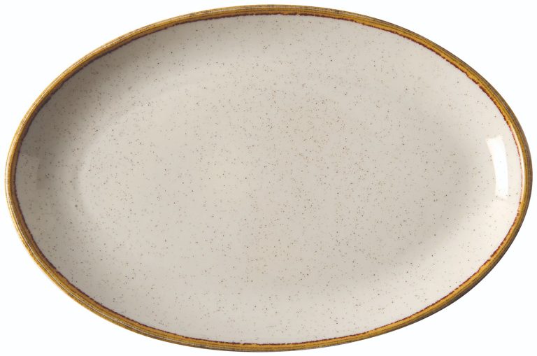 ΠΙΑΤΕΛΑ ΟΒΑΛ IVORY 36Χ24