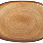 ΠΙΑΤΕΛΑ ΕΠΙΠΕΔΗ ΟΒΑΛ SAHARA 30 x 22 CM