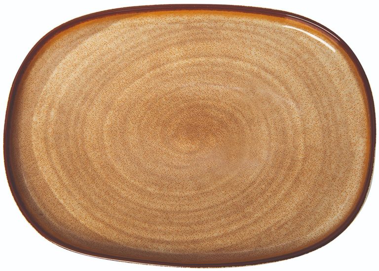 ΠΙΑΤΕΛΑ ΕΠΙΠΕΔΗ ΟΒΑΛ SAHARA 30 x 22 CM