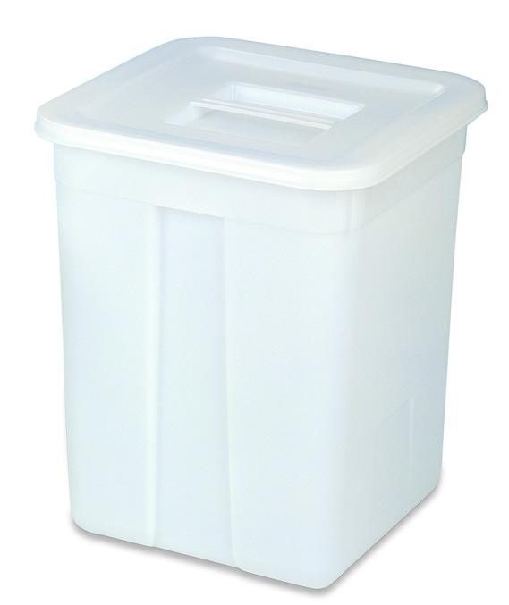 ΔΟΧΕΙΟ ΑΠΟΘΗΚΕΥΣΗΣ ΣΤΕΡΕΩΝ ΤΡΟΦΙΜΩΝ 60lt - 41.5x41.5xh50cm 00448 - ARAVEN