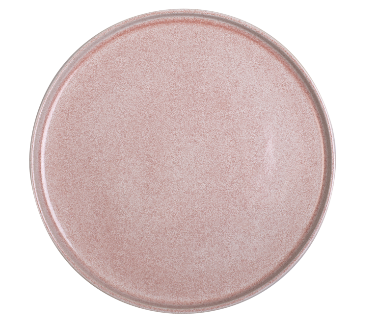 ΠΙΑΤΟ ΕΠΙΠΕΔΟ PINK REACTIVE GLAZE 21CM Y2CM
