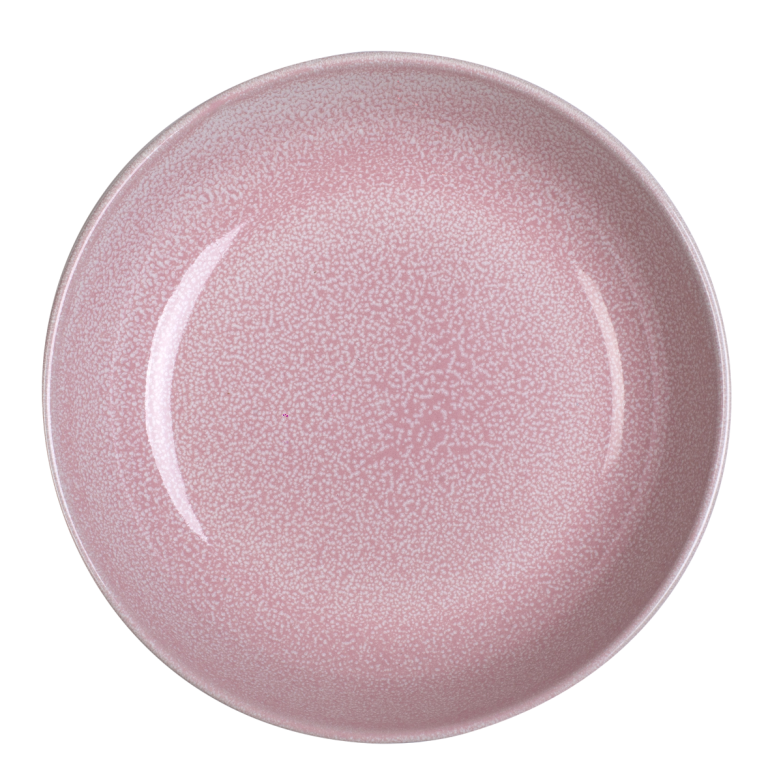 ΣΑΛΑΤΙΕΡΑ PINK REACTIVE GLAZE 22CM Y5CM