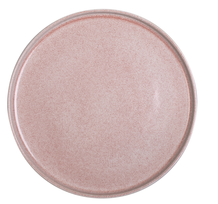 ΠΙΑΤΟ ΕΠΙΠΕΔΟ PINK REACTIVE GLAZE 27CM Y2CM