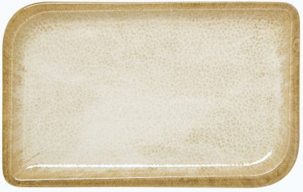 ΠΙΑΤΕΛΑ ΟΡΘΟΓΩΝΙΑ AMBIENCE YELLOW 36x21 CM BYBONE