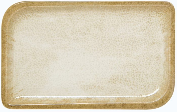 ΠΙΑΤΕΛΑ ΟΡΘΟΓΩΝΙΑ AMBIENCE YELLOW 36x21 CM BYBONE