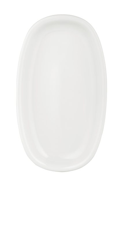ΠΙΑΤΕΛΑ ΟΒΑΛ WHITE 34x20